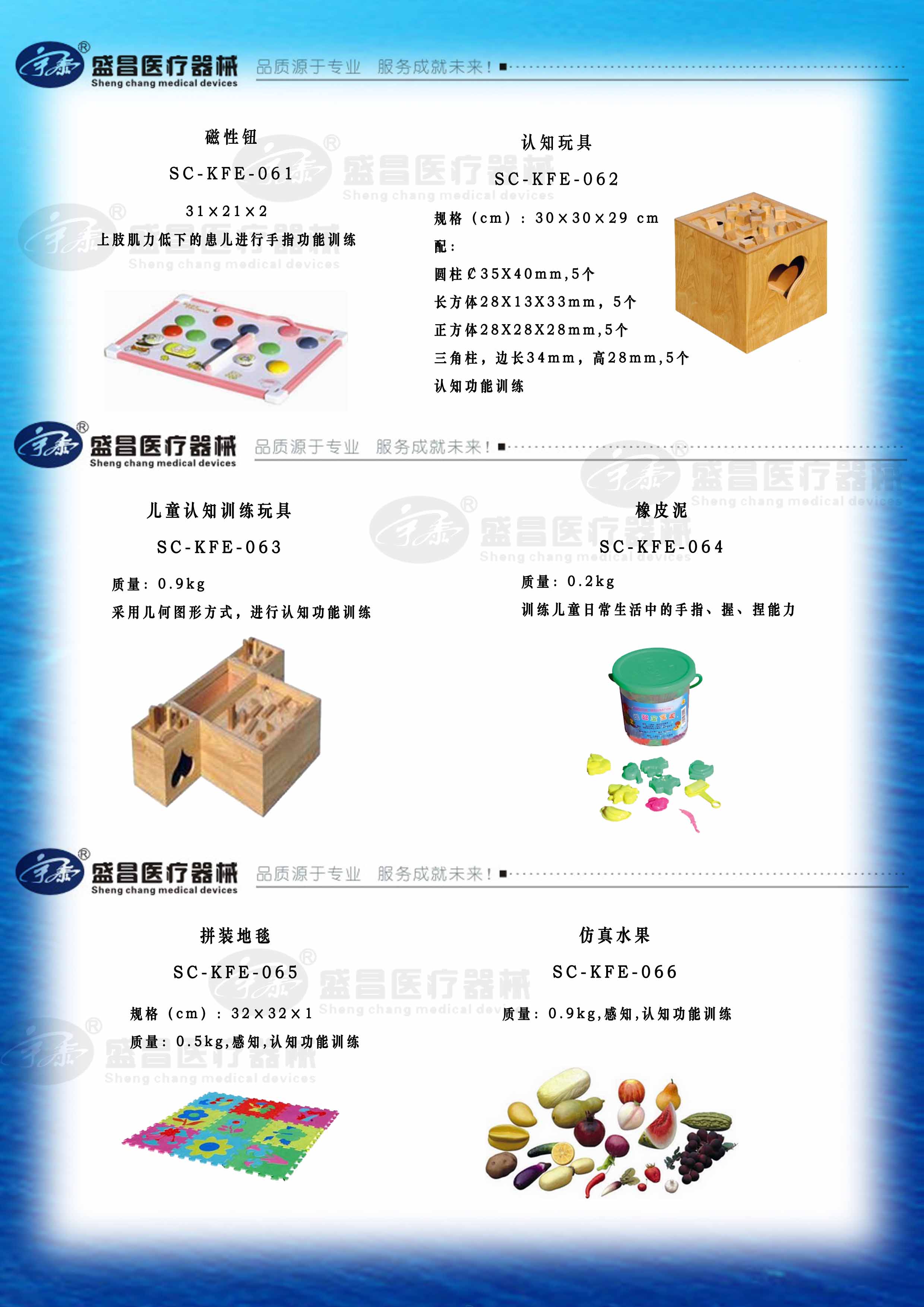 橡皮泥；拼裝地毯；仿真水果